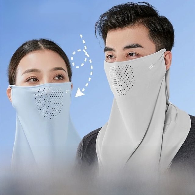 New Sunscreen Mask Covers Face for The Sun Neck Protector Uv Blocking Mask Face Uv Protection Sun Protection for Face Cover
