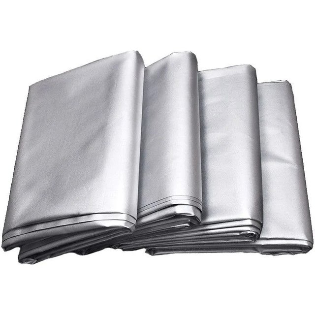 Full Blackout Oxford Fabric Double-sided Silver Sunscreen Heat Cloth Insulation Curtain Tent Sunshade Car Cover Fabric