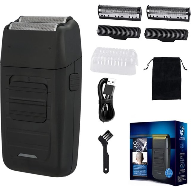 Kemei 1102 Electric Shaver Men Electric Razor Rechargeable Floating Beard Shaver Hair Trimmer Face Care Shaving Machine