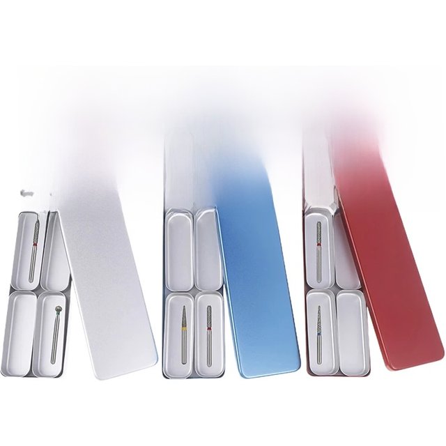 Dental Disinfection Box Autoclave Sterilizer 4/6 Cells Case Endo Files Holder Burs For Oral Care Tools Metal Box