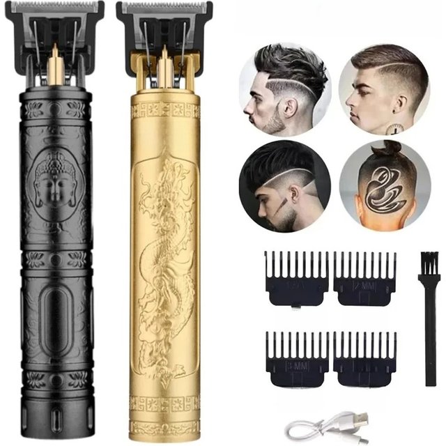 Vintage Body Hair Clipper T9 Hair Trimmer Man Beard Cutting Machine Cordless Beard Trimmer Kits Electric Body Hair Shaving