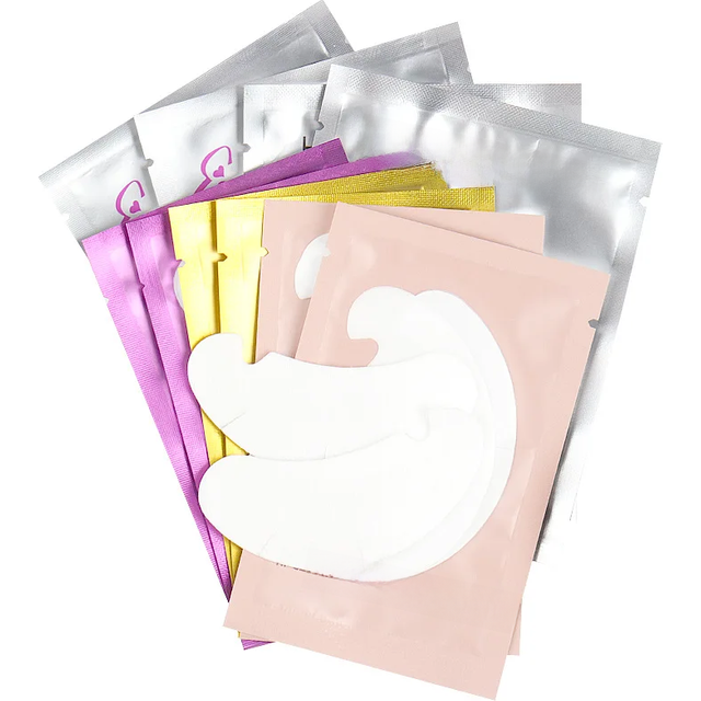 50 Pairs Eyelash Extension Hydrogel Patches For Grafting Eyelashes U Shaped Gel Eye Pads Lashes Extension Supplies Makeup Tools