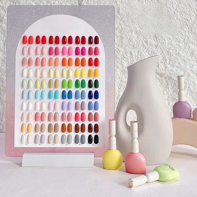 60 Colors Korean Style Loverly Macaron Gel Polish Set 15ML UV Gel Enamel Manicure Salon Soak Off Nail Polish Kit With Color Card