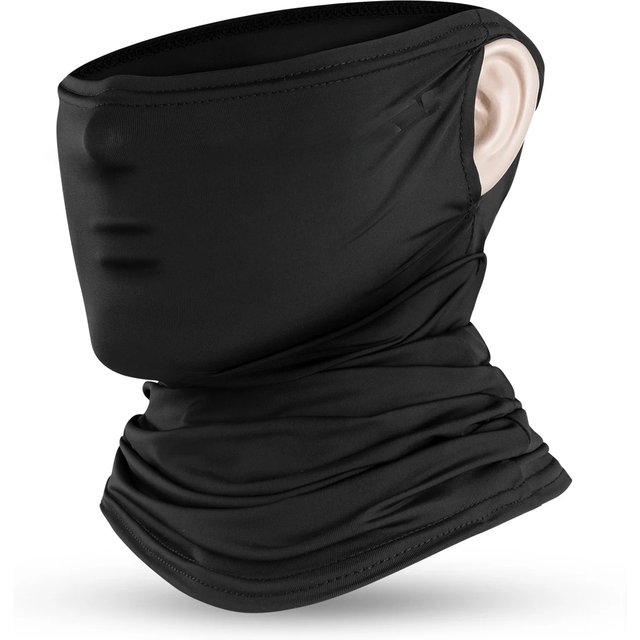ROCKBROS Sunscreen Ice Silk Cycling Face Mask UV400 Absorb Sweat Breathable Bandana Hiking Motorcycle Bike Bicycle Scarf Mask