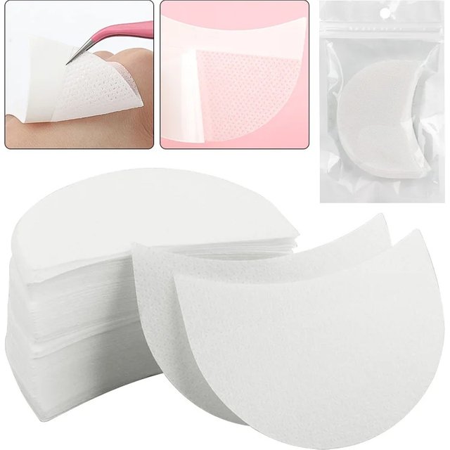 30/50/100pcs Eye Makeup Stencils Disposable Eyeshadow Stickers Eyeliner Shield Grafted Eyelashes Isolate Eyelash Removal Patches