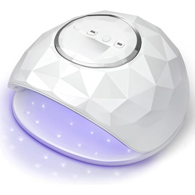 86W UV LED Nail Dryer with 39 Beads 4 Timers Professional Lamp for Manicure Gel Nail Polish Curing Dryer for Home and Salon