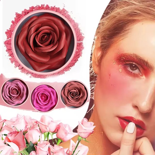 Single Color Matte Petal Blush Palette Highgloss Contouring Cream Contour Makeup Rouge for women Beauty Cosmetics Makeup Palette