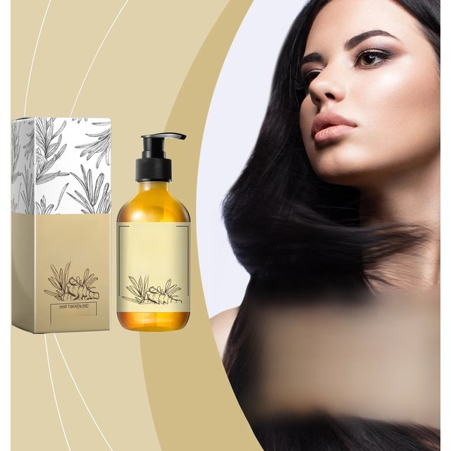 Rosemary Ginger Hair Shampoo Gently Deep Nourish Scalp Remove Dandruff Control Oil Strengthen Hair Root Anti Loss Hair Shampoo