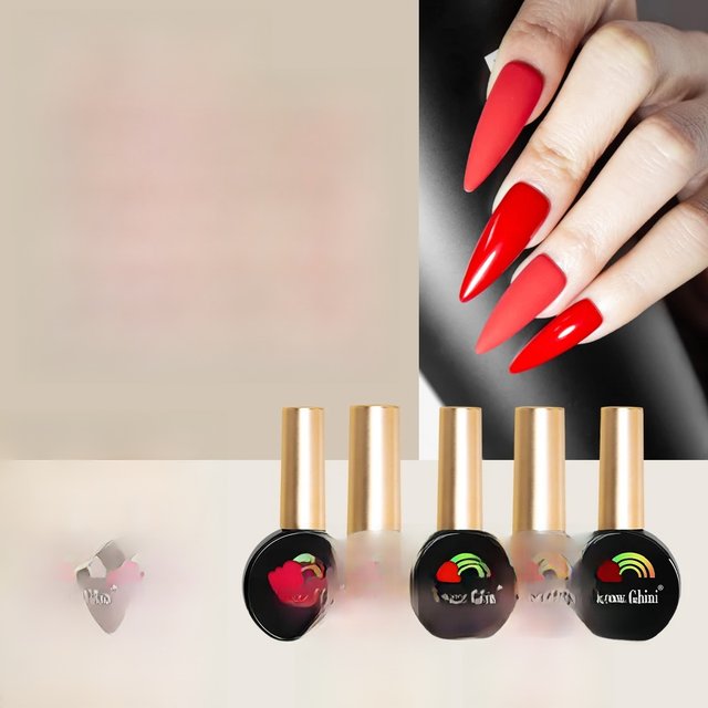 RG 15ML Nude Glitter Gel Nail Polish Holographic Dreamland Color Semi Permanent UV LED Hybrid Varnish Gel All For Nail Manicure