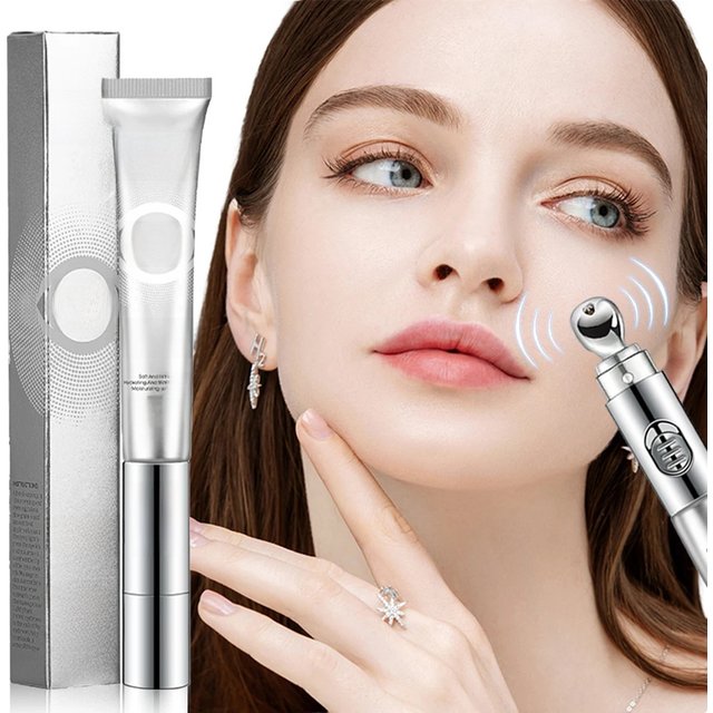 OCHEAL Electric Massage Eye Cream Hyaluronic Acid Firming Fades Fine Lines Eye Care Gel Moisturizing Beauty Eye Skin Care Beauty