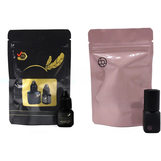 1 Bottle Korea Lady Black Eyelash Extension Glue Fast Drying 5ml Original Professional False Lash Adhesive Makeup Tools Shop
