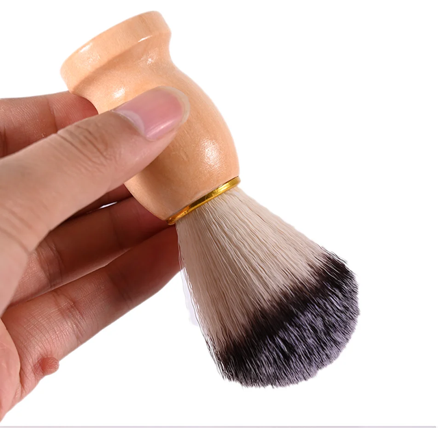 Men Shaving Beard Brush Badger Hair Shave Wooden Handle Facial Cleaning Appliance High Quality Pro Salon Tool