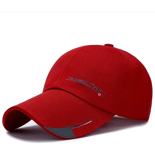 Outdoor Sunscreen Sports Men's Caps Fashion Canvas Unisex Baseball Caps Simple Design Extended Brim Snapback Caps for men Women