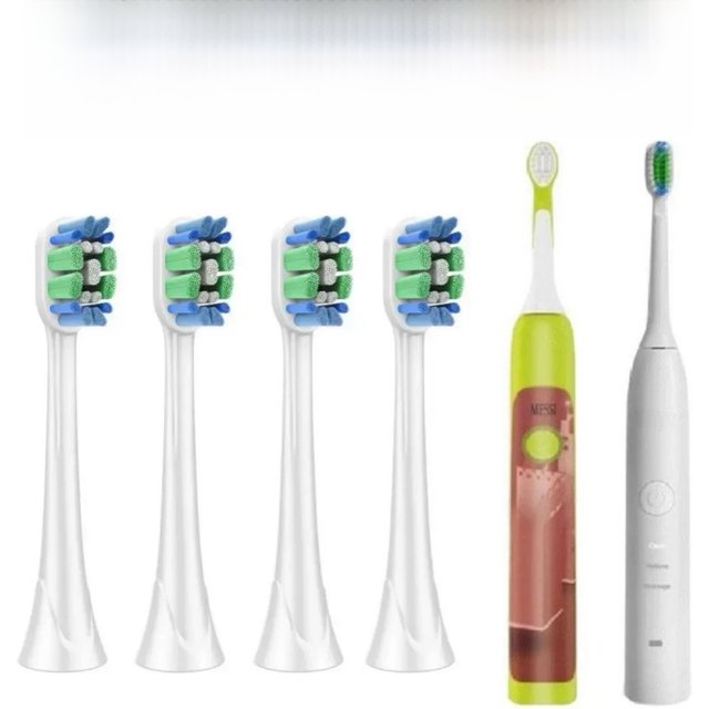 Replacement Toothbrush Head For NEWSTART NST001/BH012 Sonic Electric Toothbrush Soft DuPont Bristle Tooth Brush Head,4/8/16pcs