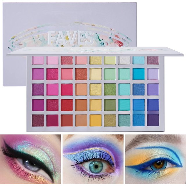 Beauty GlazedSpring's Faves BePerfect Beauty Waterproof Eyeshadow Palette Shimmer Highlighter & Contour Glazed Makeup for Eyes