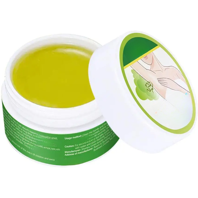 10g Natural Extract Plant Underarm Deodorant Cream Summer Deodorant For Sweat And Odor Removal