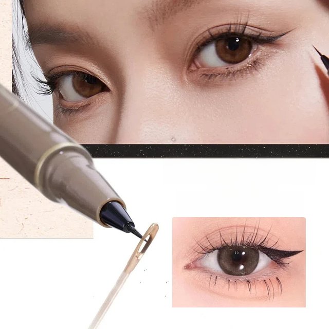 Judydoll Black Liquid Eyeliner Pencil Ultra-fine Waterproof Quick Dry Long Lasting Eye Makeup Smooth Eye Liner Pen Cosmetics