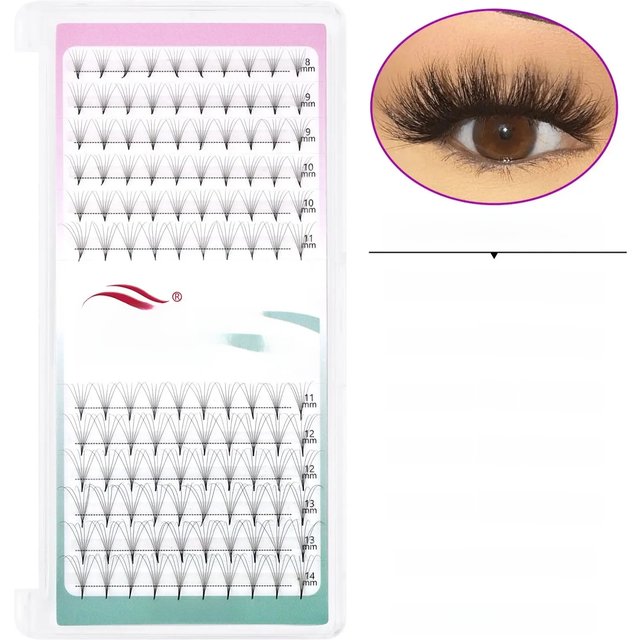 Fadvan Premade Fan Lashes 3D 5D 6D 8D 10D 12D 16D 20D 30D Volume Individual Short Stem Russia Eyelash Extension Makeup Supplies