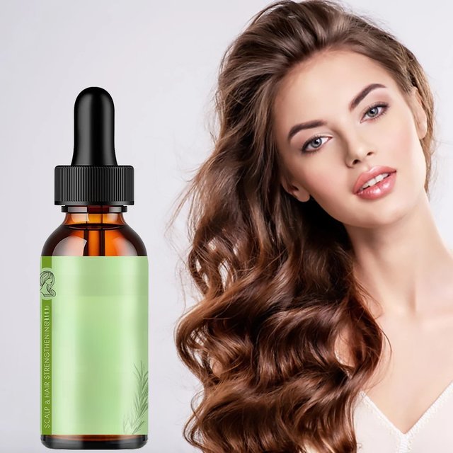 Rosemary Mint Hair Growth Oil Preventing Hair Dryness Split Moisturizing Gentle Nourishing Soft Glossy Organics Hair Care Oil