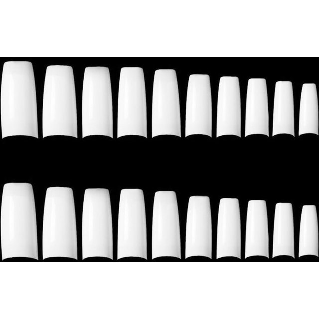 500Pcs Artificial False Toe Nails Tips White Fake Nail Foot Manicure Beauty Tools for Nail Art Decoration