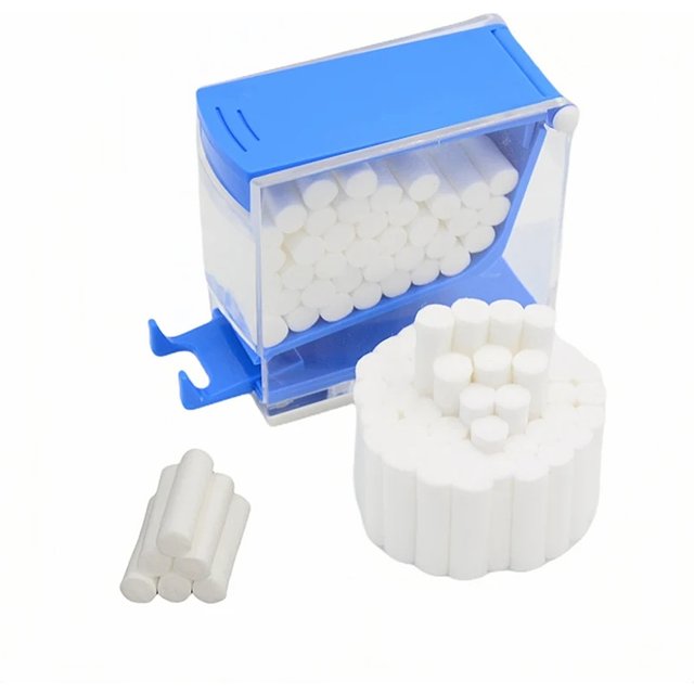 1000pcs Disposable Dental Cotton Rolls Teeth Whitening Cleaning Cotton Roll High Absorbent Dentist Materials Dentistry Products