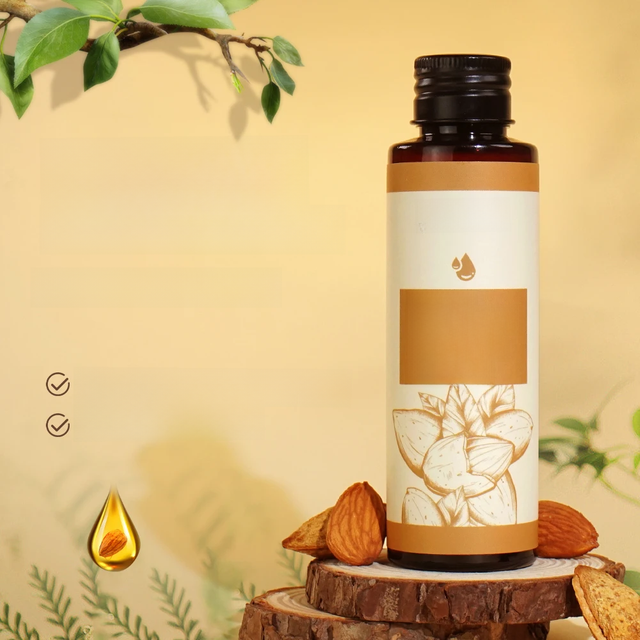 100ml Sweet Almond Oil Body Care Massage Nourish Moisturize Dry Skin Smooth Wrinkle Strengthen Hair Pure Natural Skin Care