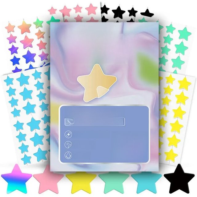 Colorful Star Pimple Patch Acne Colorful Invisible Acne Removal Skin Care Stickers Concealer Face Spot Beauty Makeup Tools