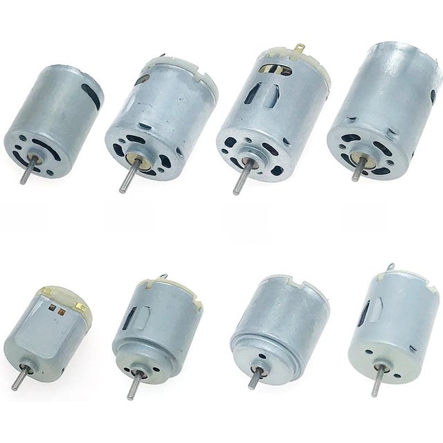 1PCS Micro DC Motor 3V 6 V 12V 130 260 280 370 380 385 High Speed Carbon Brush Electric Motor for Hair Dryer DIY Toy Fan Engine