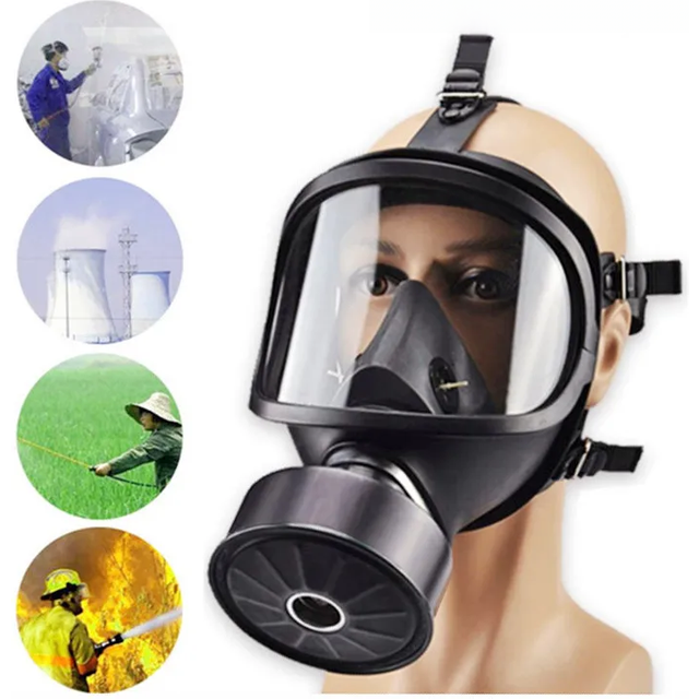 MF14 Chemical gas mask Chemical biological, and radioactive contamination Self-priming full face mask Classic gas mask