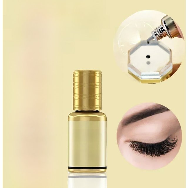 Unimore 5ml 0.5-1 Seconds Quick Dry Low Odor Sensitive Adhesive Long Lasting Waterproof Professional Eyelash Glue Cosmetic Tools