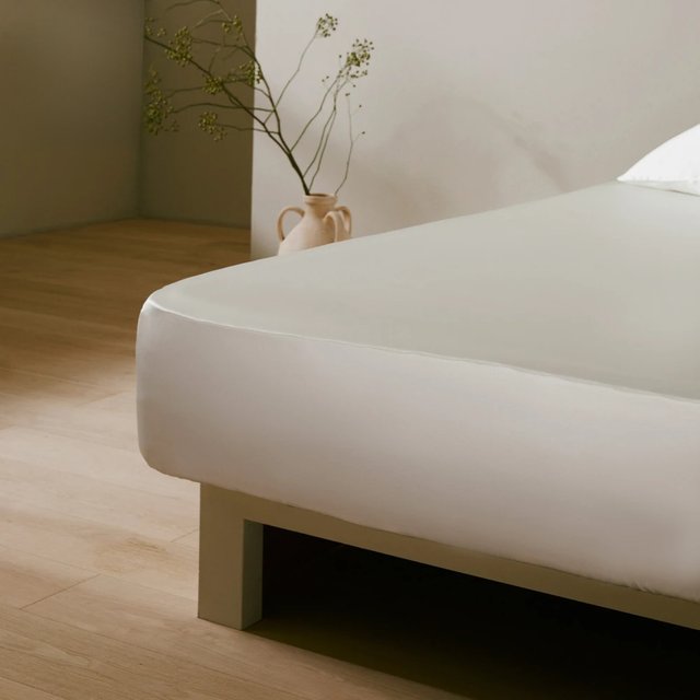 LILYSILK 100% 19MM Mulberry Silk Fitted Sheet Extra Deep Fit Seamless Home Textile for Better Sleep and Skin Care