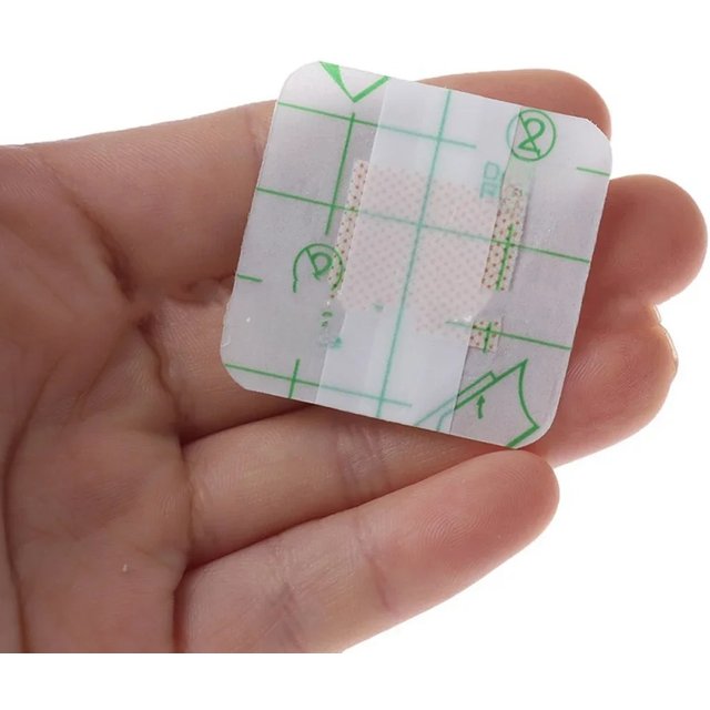 20pcs/set Transparent Tape PU Wound Dressing Band aid Bandage Outdoor 38*38mm Wound First Aid Skin Care Hemostatic Patch