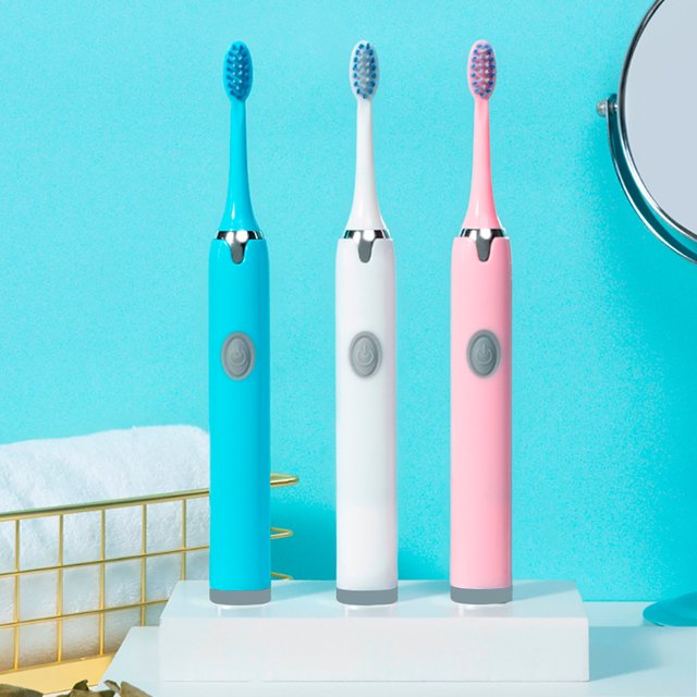 Tongwode Sonic Electric Toothbrush IPX7 Waterproof Adult Couple Home Use Soft Bristle Replaceable With 6 Tooth Brush Heads