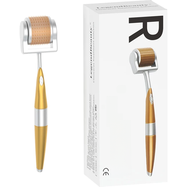 Titanium Microneedle Derma Roller 192 Skin Care Tool
