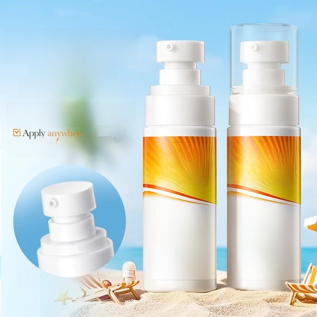 SADOER Spf 50+ Sunscreen Spray Whitening Creams for Face Whole Body Use Protector Solar Blocker Anti-aging Facial Sunscreen