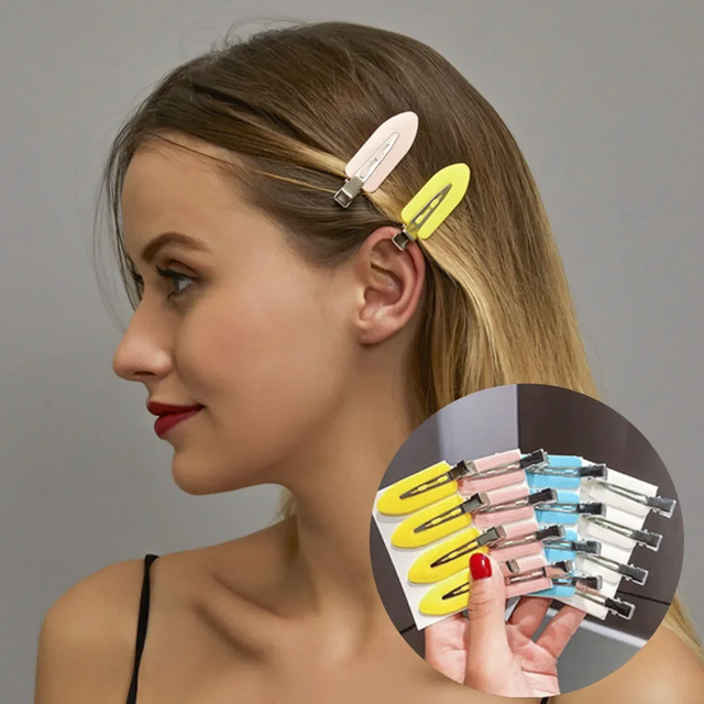 Cwllrn Beauty Salon Seamless Hairpin Professional Styling Hairdressing Makeup Tools Hair Clips for women Girl Headwear
