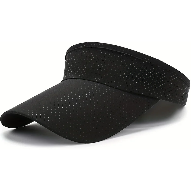 Men Women Topless Sun Hats Quick-drying Breathable Visor UV Protection Tennis Golf Running Sports Sunscreen Caps