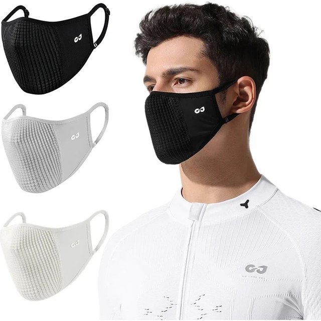 Summer Sun Protection Mask for men Women Outdoor Road Cycling Sunshade Face Masks Ourdoor Sports Breathable Ice Silk Face Cover