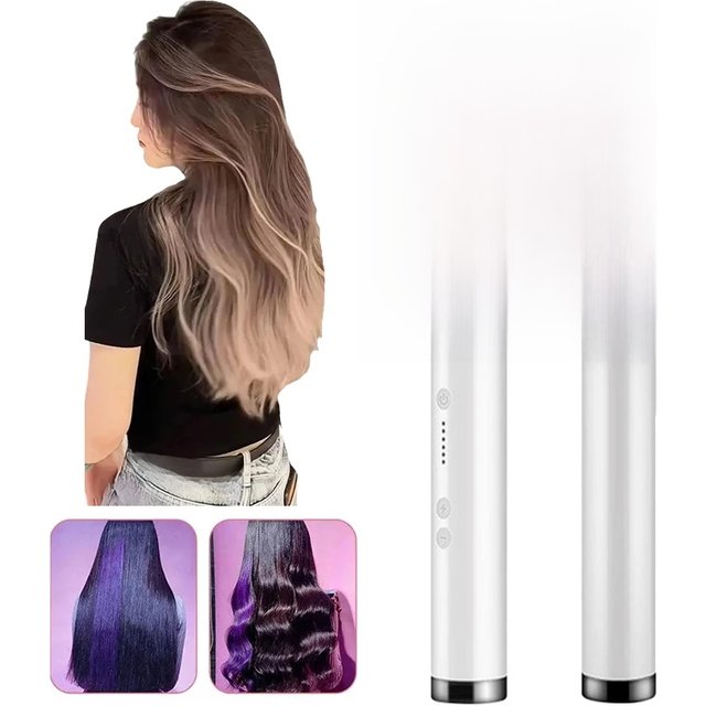 Multifunctional Hair Straightener Ptc Heating Fast Negative Ions Fluffy Hair Electric Hot Comb Straight Straightening Hair Brush