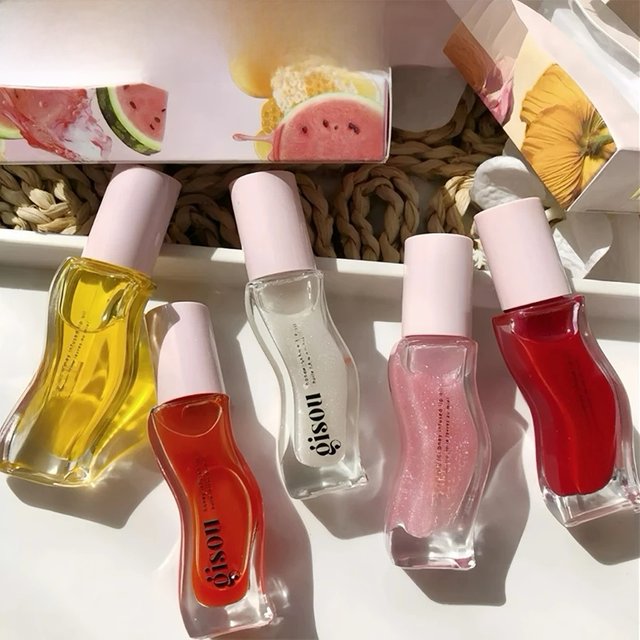 Gisou Original Moisturizing Lip Balm Lip Oil Gloss Care Of The Lips Benetitnt For Lips Plumping Exfoliating Plumping Gloss Oil