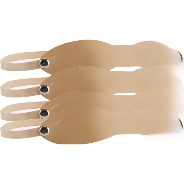 1PC 3D Rubber Fake False Eyebrow Straps Practice Skin With Latex Band Headbands For Permanent Makeup Learning Training Beginners