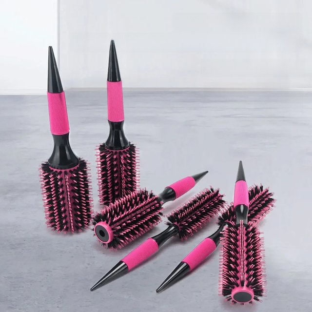 Barbershop Comb Salon Styling Tools Round Hair Comb Hairdressing Curling Hair Brushes Combs Hairdressing Supply