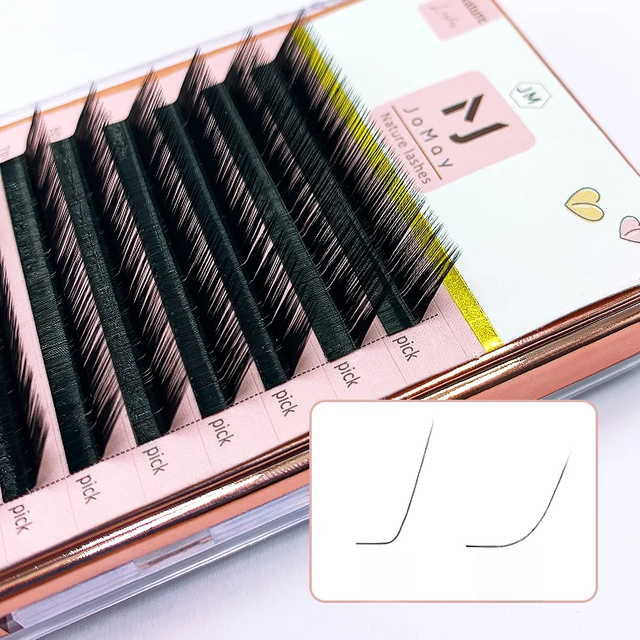 L Curl Lash Extension 8-16mm Mix Matte Mink Eyelashes Extension Individual Eyelashes M Curl Makeup False Lashes