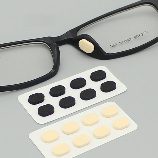 Glasses Nose Pads Eva Sponge Nose Pads Adhesive Decompression Marks Anti-makeup Non-slip Heightening Nose Pads