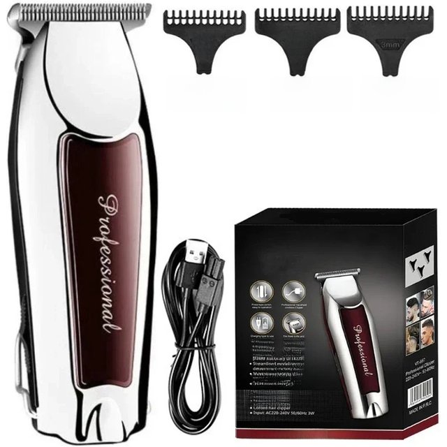 Hair Clipper Rechargeable Cordless Trimmer for men Grooming Professional Electric Beard Hair Cutting Machine Edge Hair Clipper