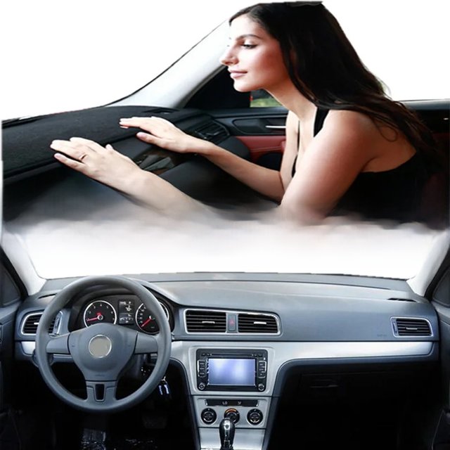 For Volkswagen VW Lavida 182 2012-2017 Car-styling Dashmat Dashboard Cover Instrument Panel Sunscreen Protective Pad Dash Mat