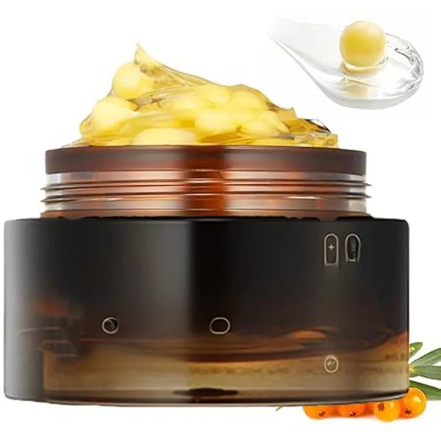 Deep Vitamin C Golden Capsule Hydrating Face Moisturizer, Antioxidant Protection, Lightweight Daily Skincare