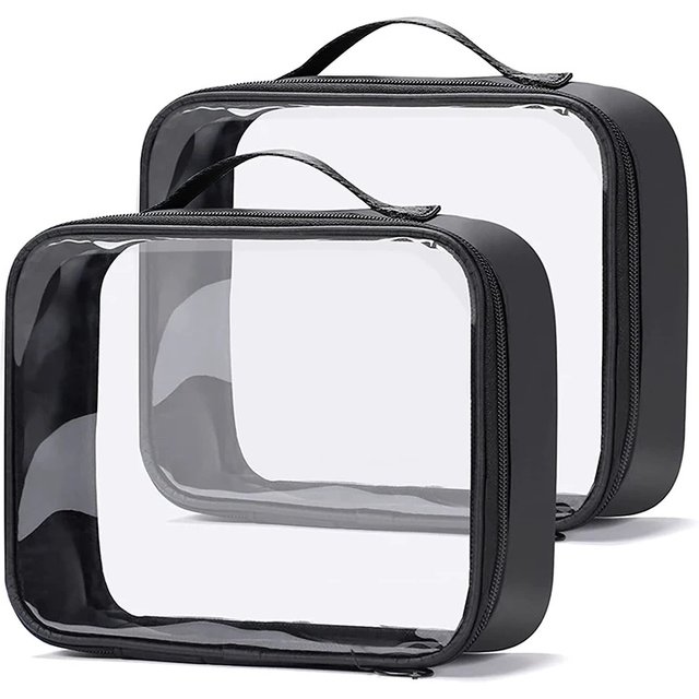 Storage Bag Travel Toiletry Transparent Large Capacity Waterproof Convenient Portable Utility Men Women Cosmetic Bag Accessory