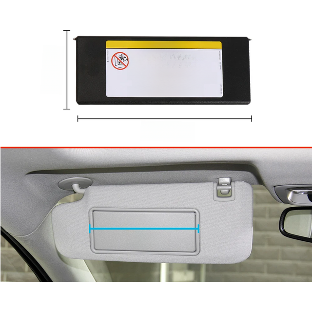 Sun Visor Shade Mirror Cover Replacement Interior Makeup Mirror Cover For Buick Regal Lacrosse ENVISION Verano Excelle MALIBU
