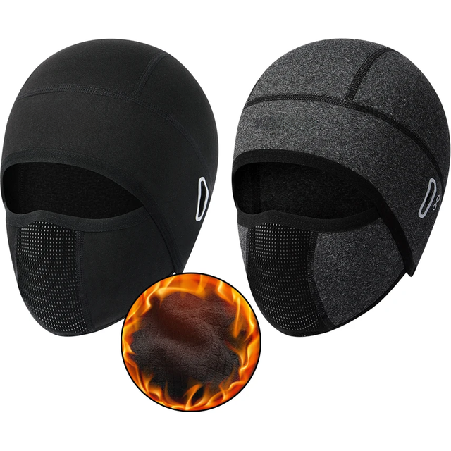 WOSAWE Warm Cycling Cap Winter Balaclava Full Face Mask Running Climbing Fishing Skating Hat Full Face Cover Headwear